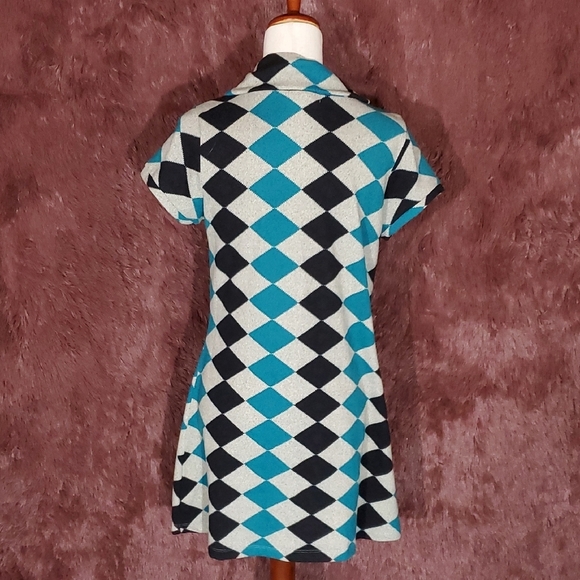 Funky People Stylish Geometric Patterned Women's Dress - Picture 4 of 5